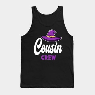 Halloween Cousin Matching Witch Hat Tank Top